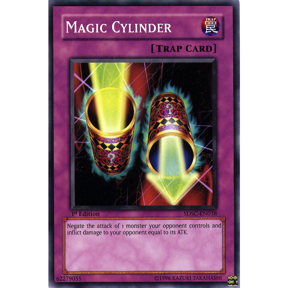 Magic Cylinder SDSC-EN038 Yu-Gi-Oh! Card from the Spellcasters Command Set