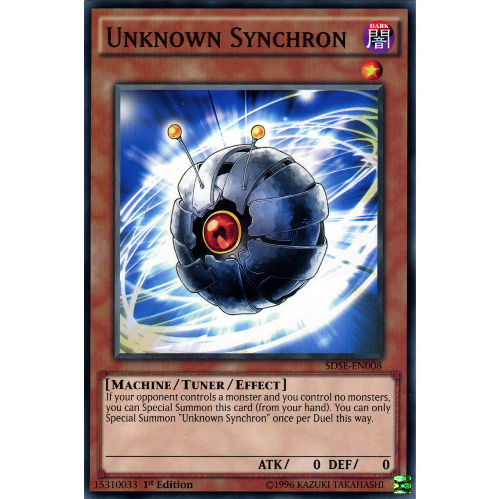 Unknown Synchron SDSE-EN008 Yu-Gi-Oh! Card from the Synchron Extreme Set