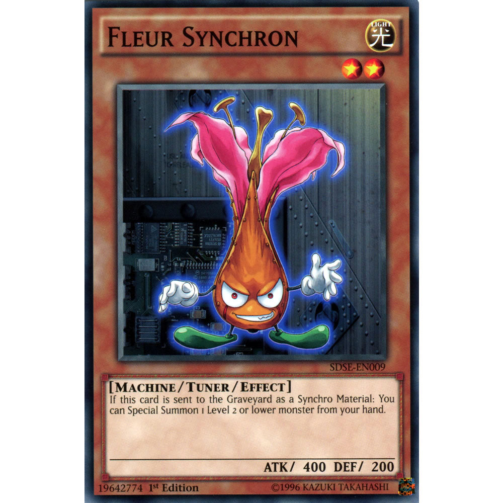 Fleur Synchron SDSE-EN009 Yu-Gi-Oh! Card from the Synchron Extreme Set