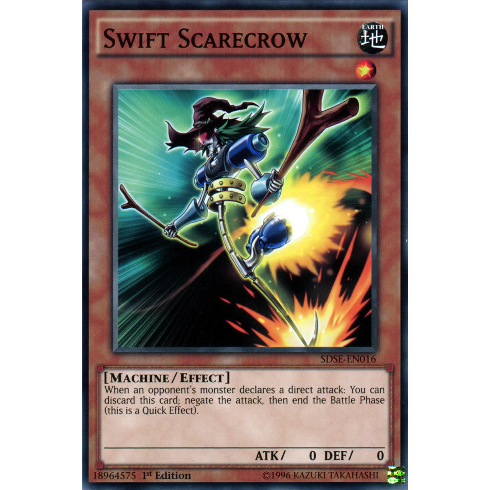Swift Scarecrow SDSE-EN016 Yu-Gi-Oh! Card from the Synchron Extreme Set