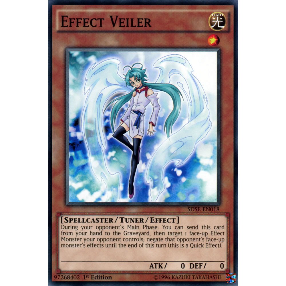 Effect Veiler SDSE-EN018 Yu-Gi-Oh! Card from the Synchron Extreme Set