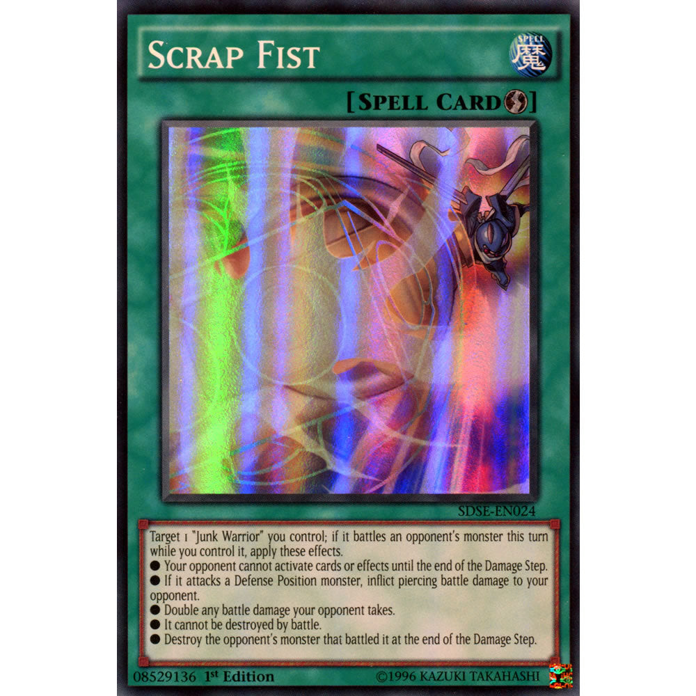Scrap Fist SDSE-EN024 Yu-Gi-Oh! Card from the Synchron Extreme Set