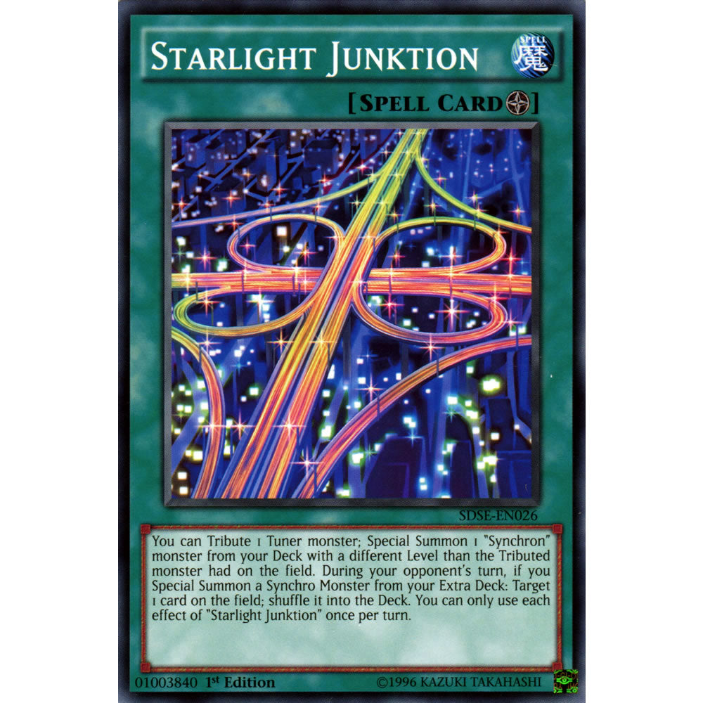 Starlight Junktion SDSE-EN026 Yu-Gi-Oh! Card from the Synchron Extreme Set
