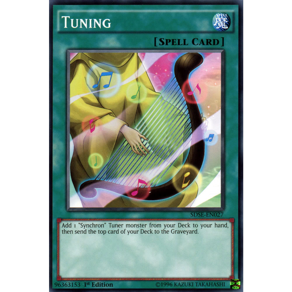 Tuning SDSE-EN027 Yu-Gi-Oh! Card from the Synchron Extreme Set