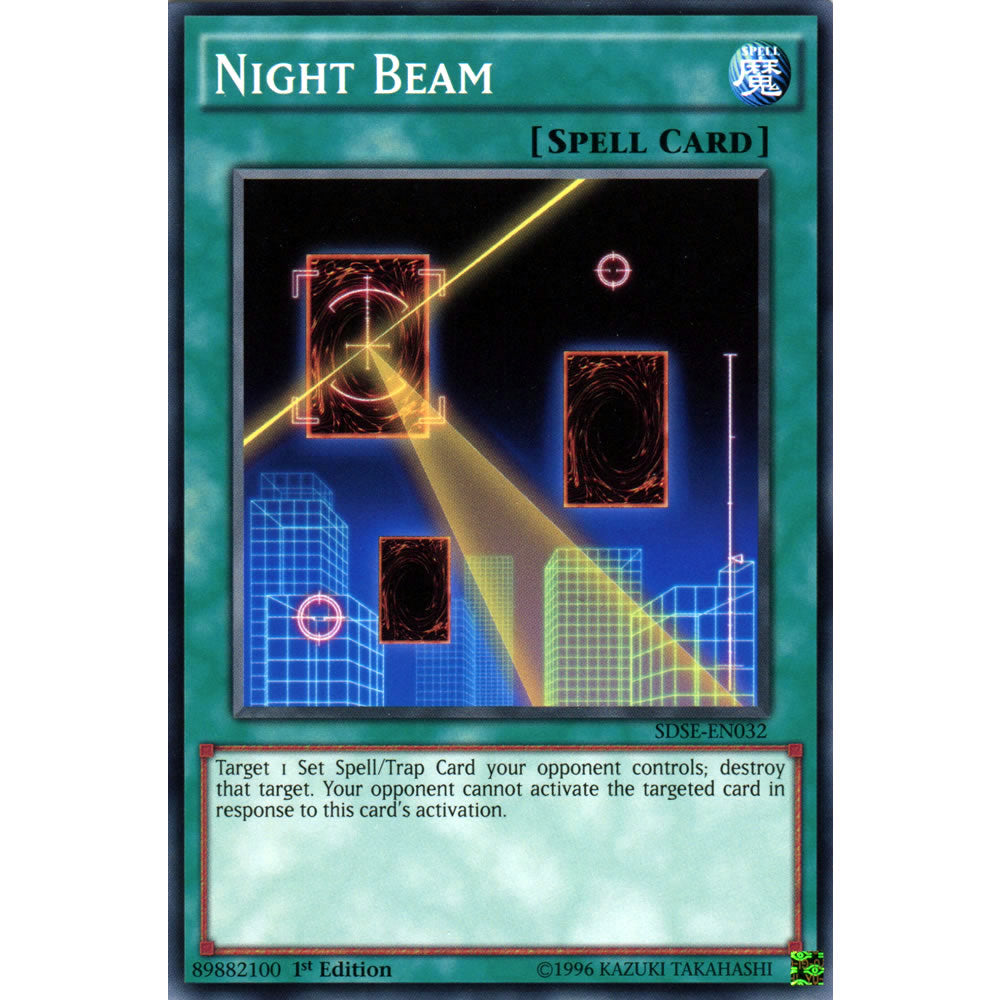 Night Beam SDSE-EN032 Yu-Gi-Oh! Card from the Synchron Extreme Set