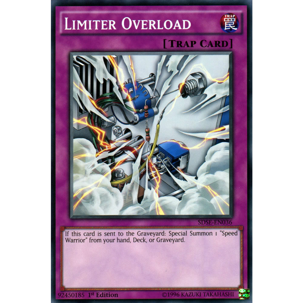 Limiter Overload SDSE-EN036 Yu-Gi-Oh! Card from the Synchron Extreme Set