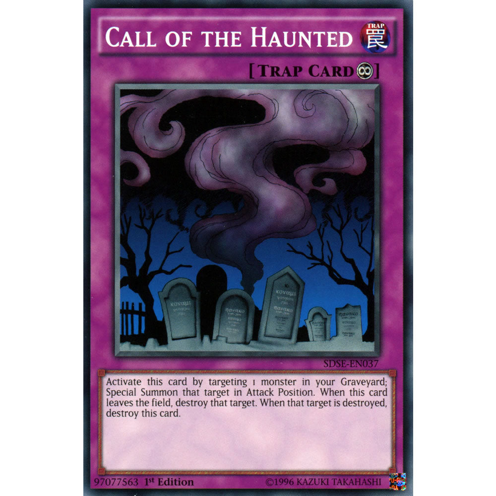 Call of the Haunted SDSE-EN037 Yu-Gi-Oh! Card from the Synchron Extreme Set