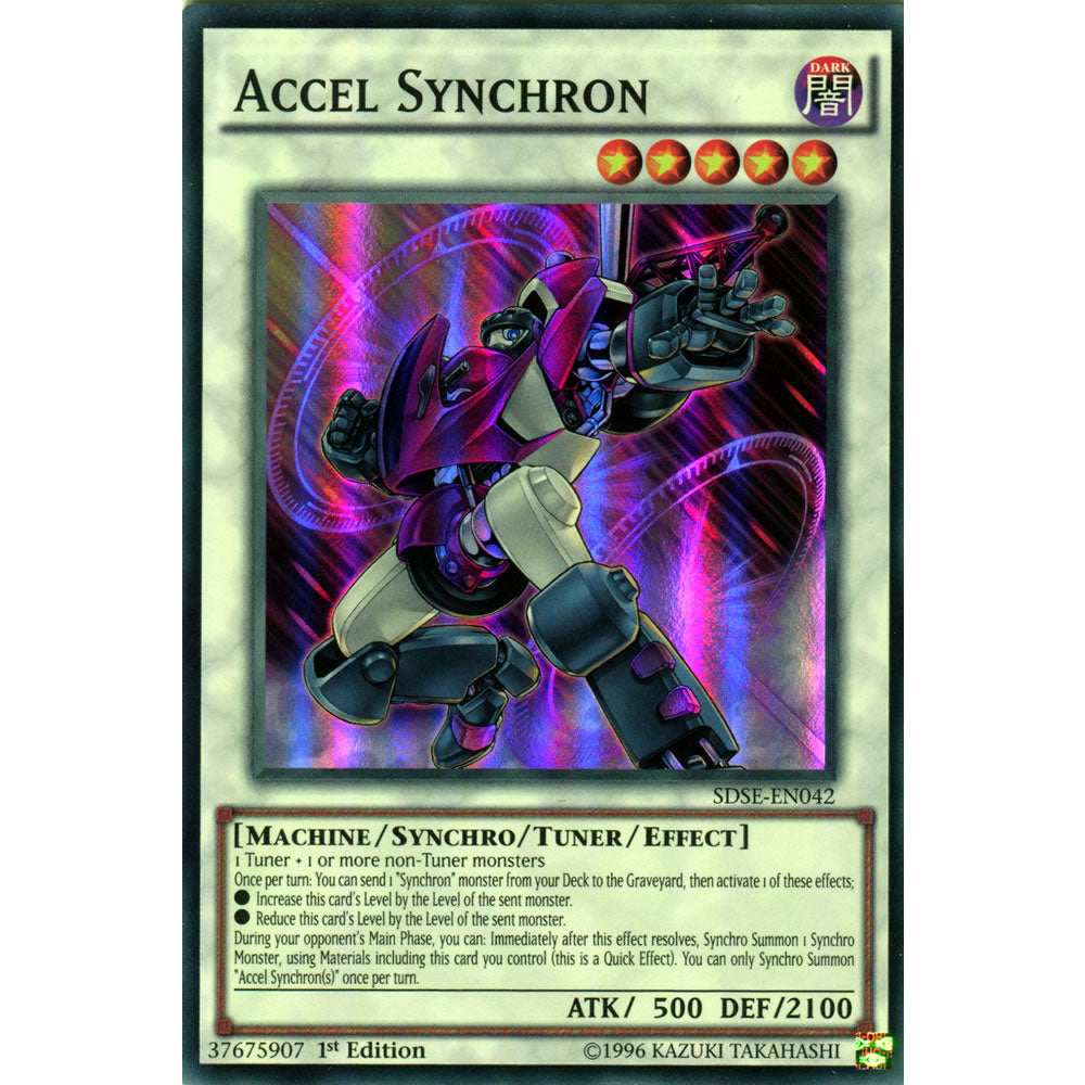 Accel Synchron SDSE-EN042 Yu-Gi-Oh! Card from the Synchron Extreme Set