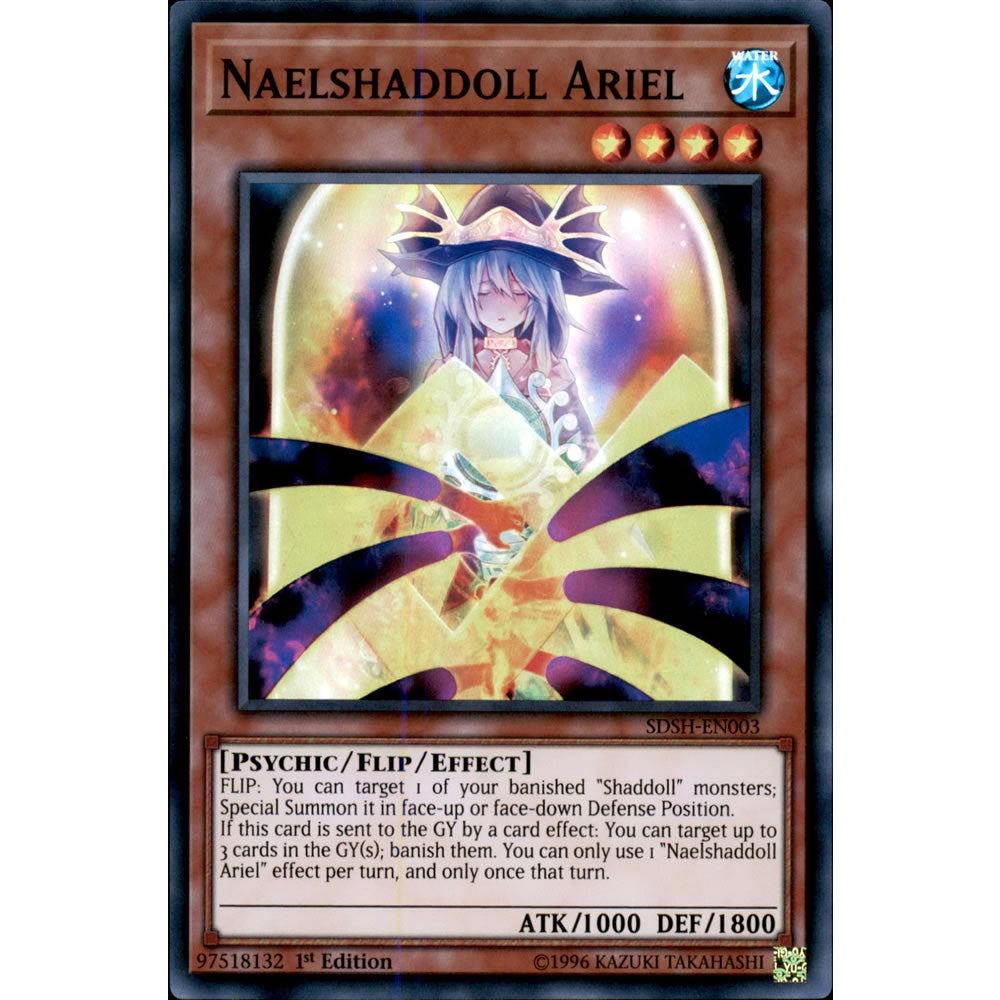 Naelshaddoll Ariel SDSH-EN003 Yu-Gi-Oh! Card from the Shaddoll Showdown Set