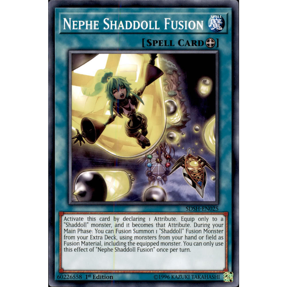 Nephe Shaddoll Fusion SDSH-EN025 Yu-Gi-Oh! Card from the Shaddoll Showdown Set