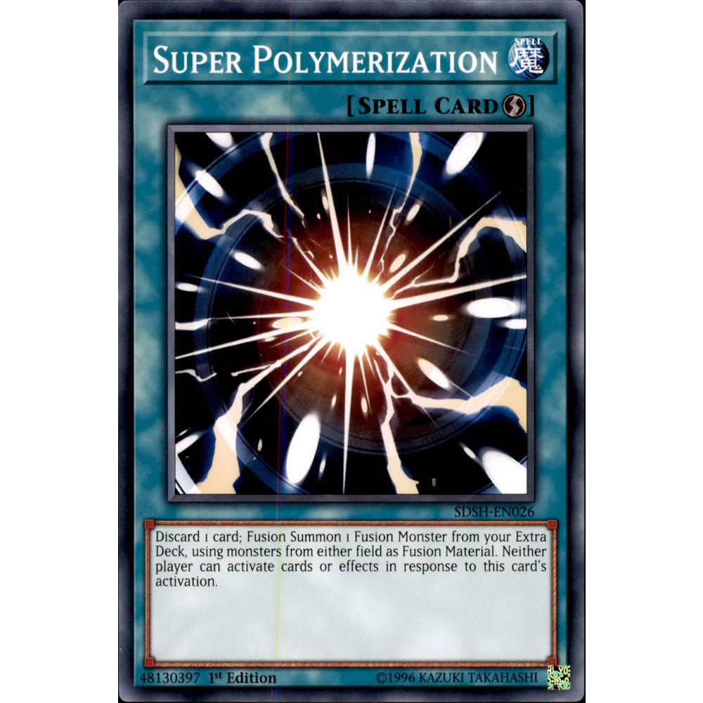 Super Polymerization SDSH-EN026 Yu-Gi-Oh! Card from the Shaddoll Showdown Set
