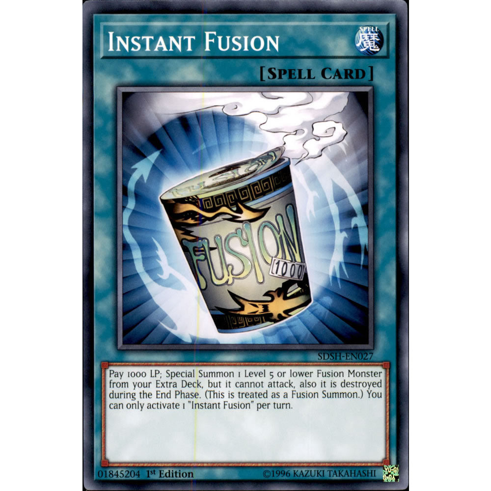 Instant Fusion SDSH-EN027 Yu-Gi-Oh! Card from the Shaddoll Showdown Set