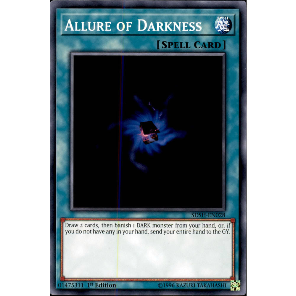Allure of Darkness SDSH-EN028 Yu-Gi-Oh! Card from the Shaddoll Showdown Set