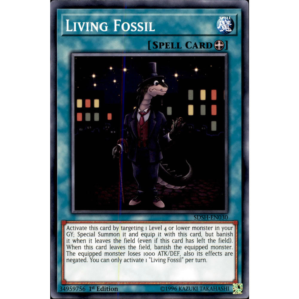Living Fossil SDSH-EN030 Yu-Gi-Oh! Card from the Shaddoll Showdown Set