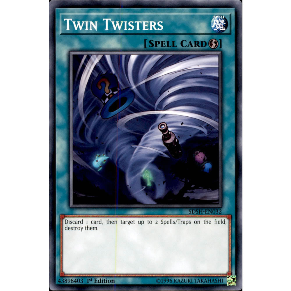 Twin Twisters SDSH-EN032 Yu-Gi-Oh! Card from the Shaddoll Showdown Set