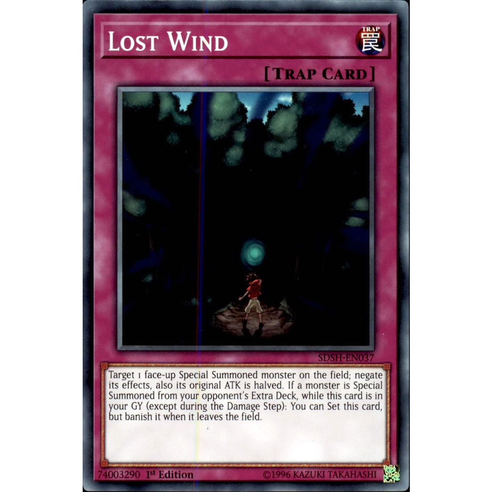 Lost Wind SDSH-EN037 Yu-Gi-Oh! Card from the Shaddoll Showdown Set