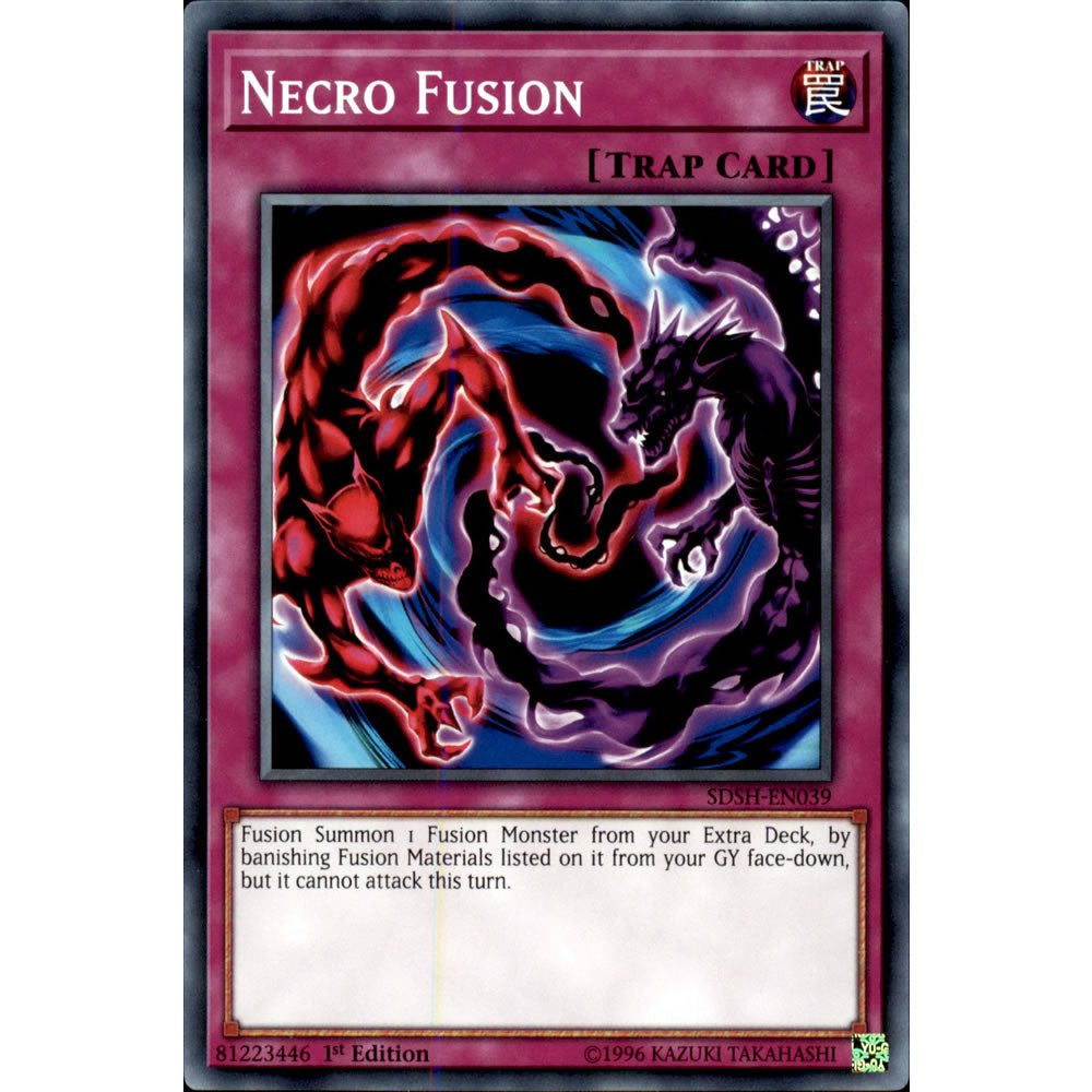 Necro Fusion SDSH-EN039 Yu-Gi-Oh! Card from the Shaddoll Showdown Set