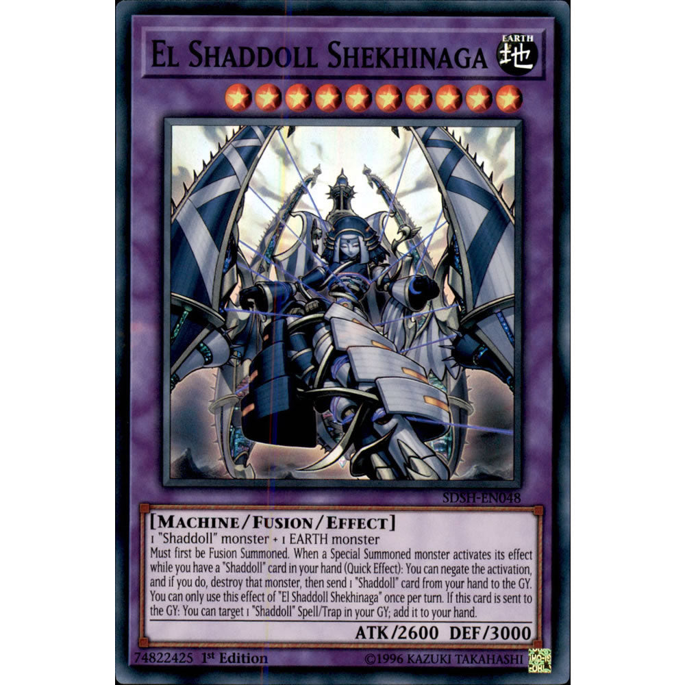 El Shaddoll Shekhinaga SDSH-EN048 Yu-Gi-Oh! Card from the Shaddoll Showdown Set