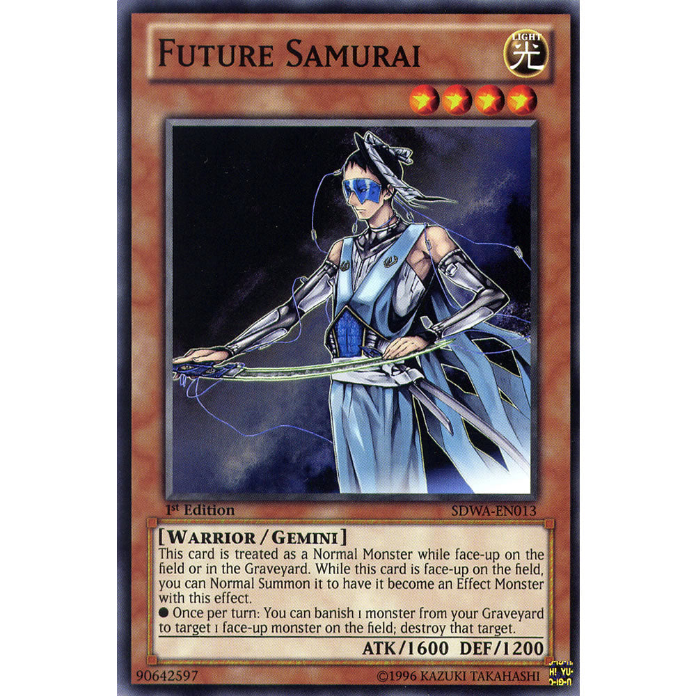 Future Samurai SDWA-EN013 Yu-Gi-Oh! Card from the Samurai Warlords Set
