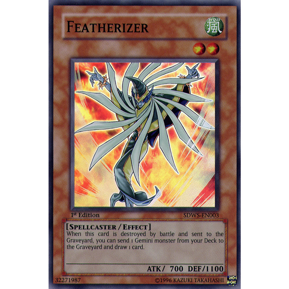 Featherizer SDWS-EN003 Yu-Gi-Oh! Card from the Warriors Strike Set