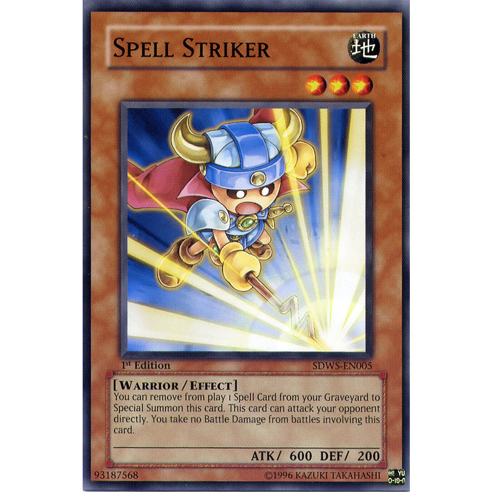 Spell Striker SDWS-EN005 Yu-Gi-Oh! Card from the Warriors Strike Set
