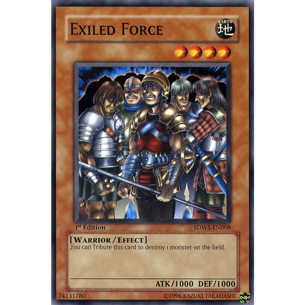 Exiled Force SDWS-EN008 Yu-Gi-Oh! Card from the Warriors Strike Set