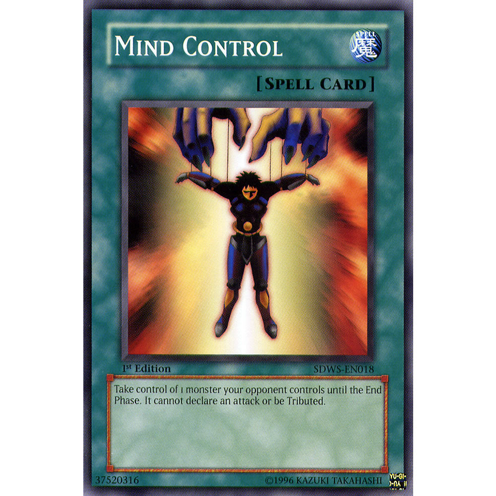 Mind Control SDWS-EN018 Yu-Gi-Oh! Card from the Warriors Strike Set