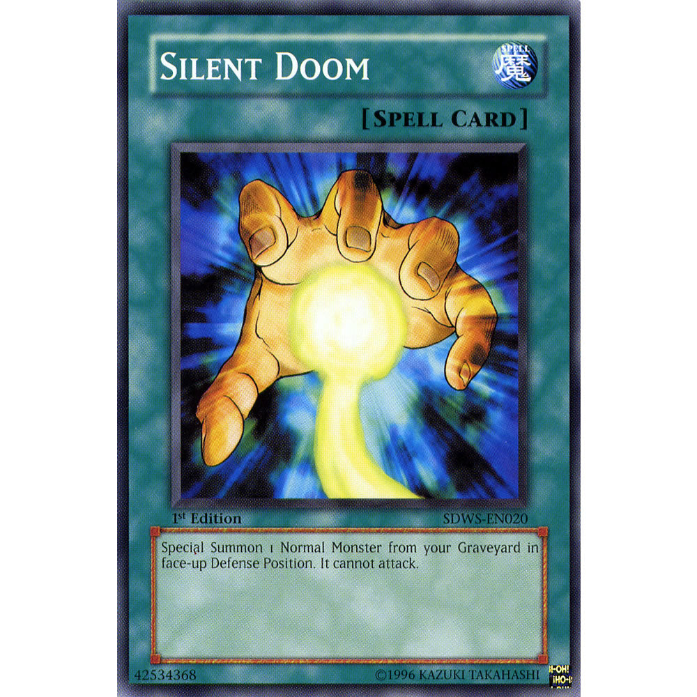 Silent Doom SDWS-EN020 Yu-Gi-Oh! Card from the Warriors Strike Set