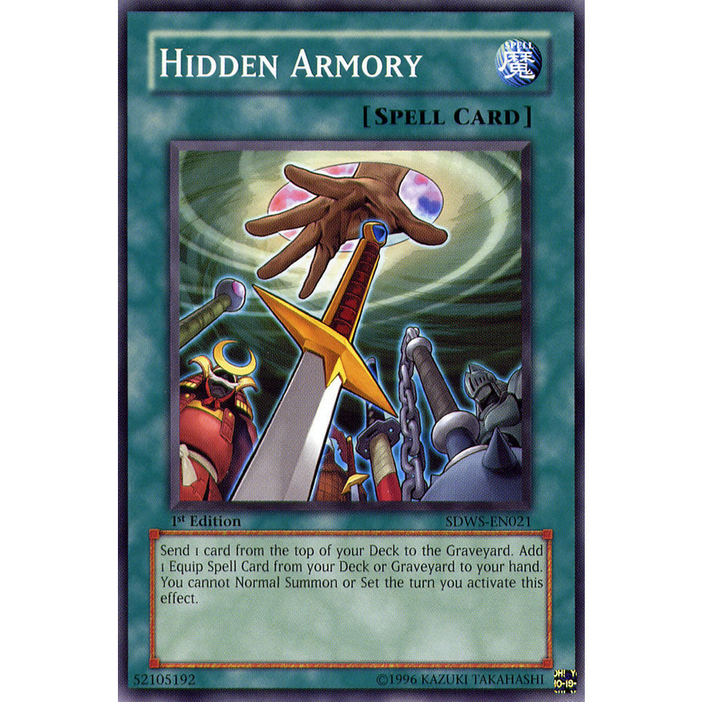 Hidden Armory SDWS-EN021 Yu-Gi-Oh! Card from the Warriors Strike Set