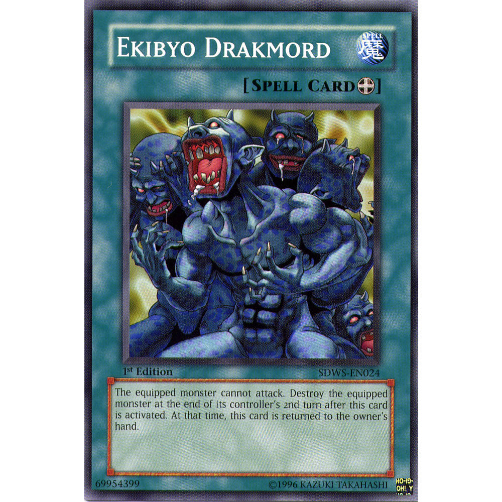 Ekibyo Drakmord SDWS-EN024 Yu-Gi-Oh! Card from the Warriors Strike Set