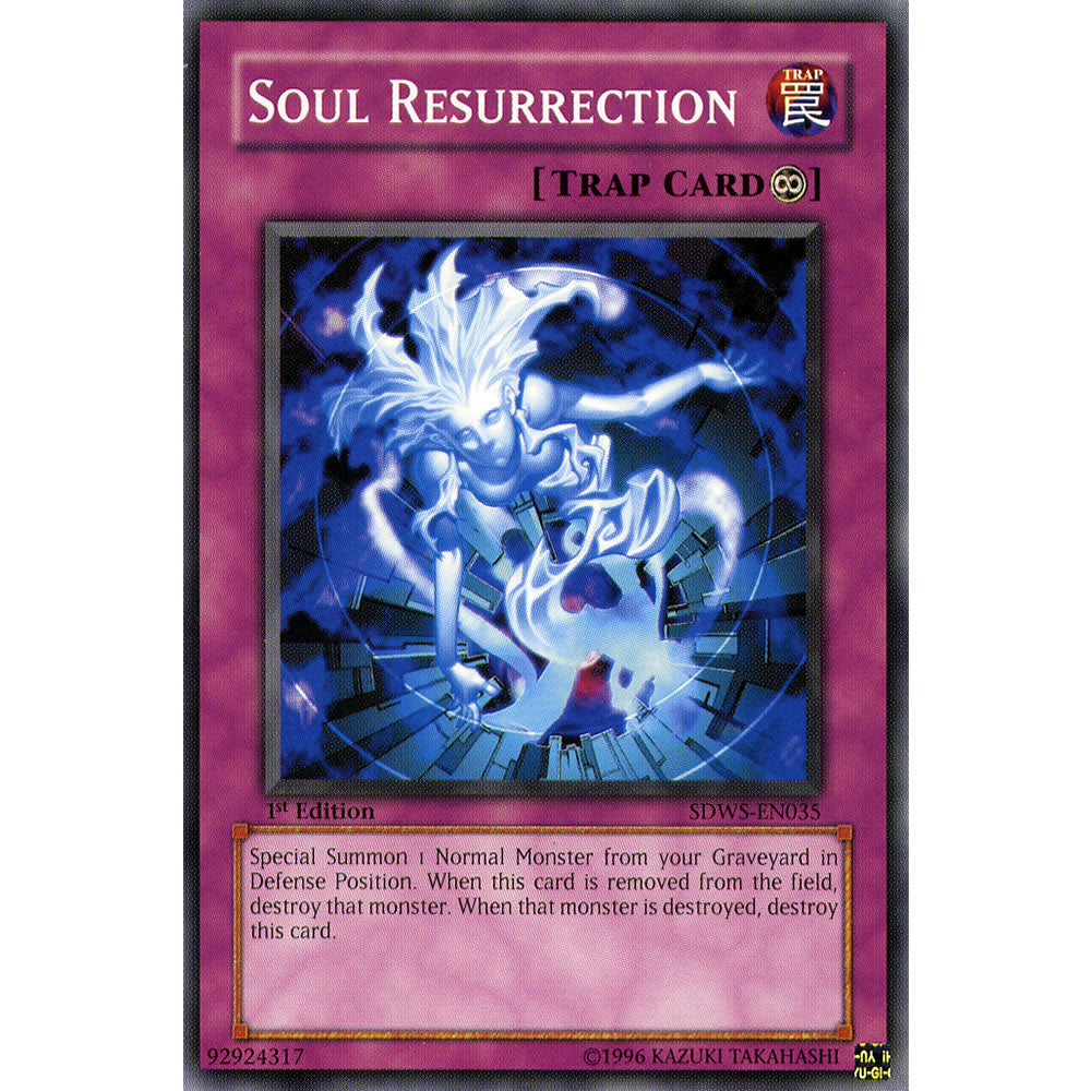 Soul Resurrection SDWS-EN035 Yu-Gi-Oh! Card from the Warriors Strike Set