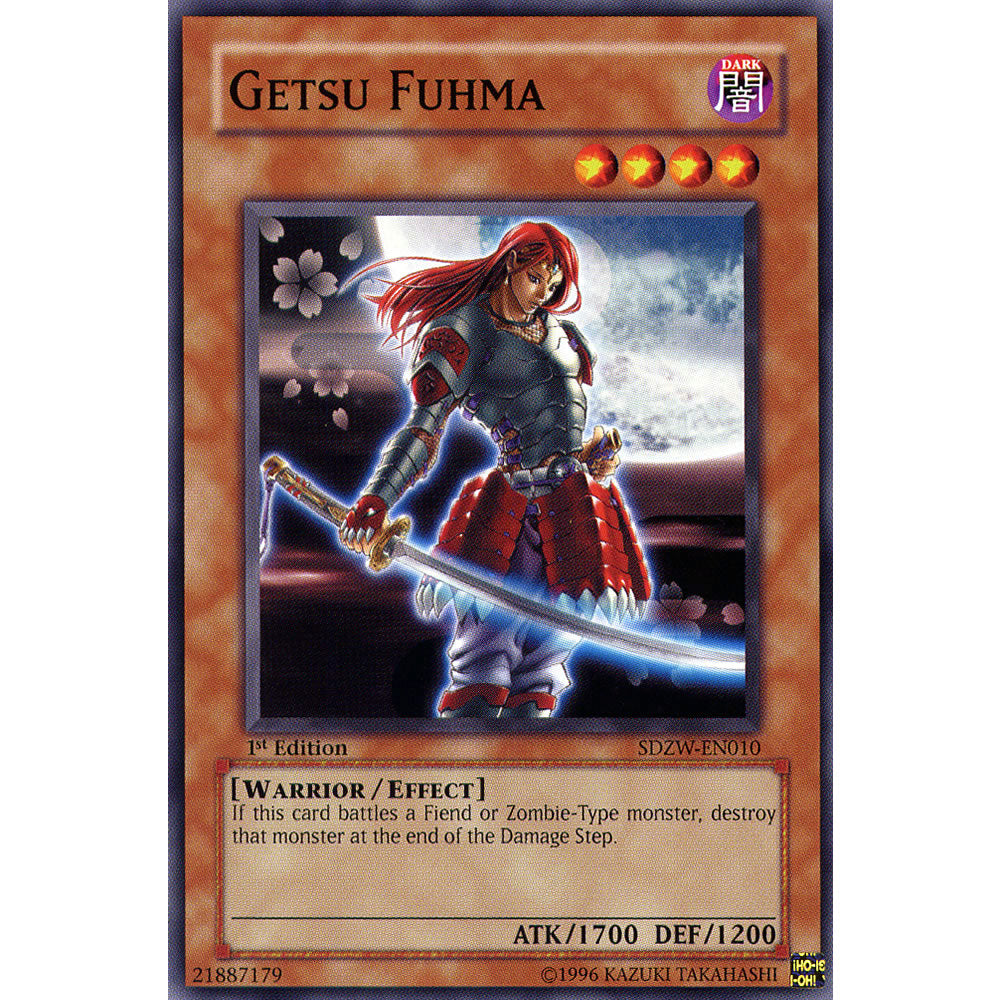 Getsu Fuhma SDZW-EN010 Yu-Gi-Oh! Card from the Zombie World Set