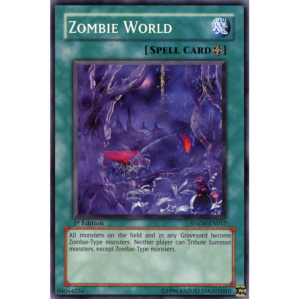 Zombie World SDZW-EN017 Yu-Gi-Oh! Card from the Zombie World Set