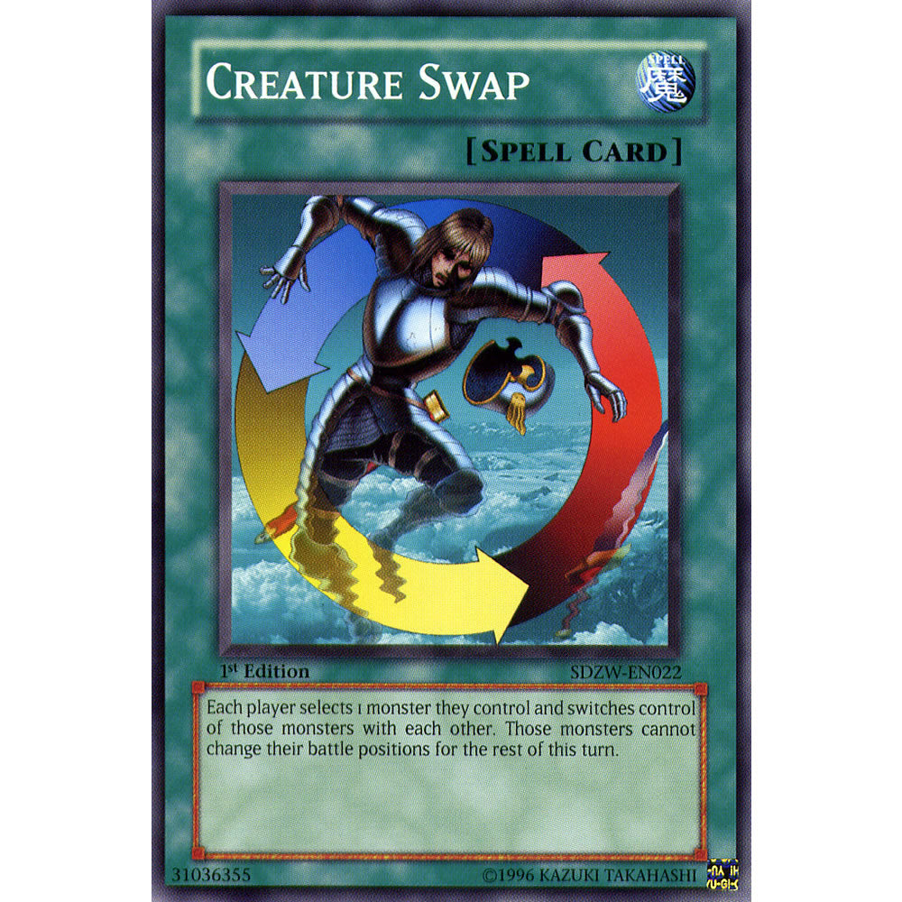 Creature Swap SDZW-EN022 Yu-Gi-Oh! Card from the Zombie World Set