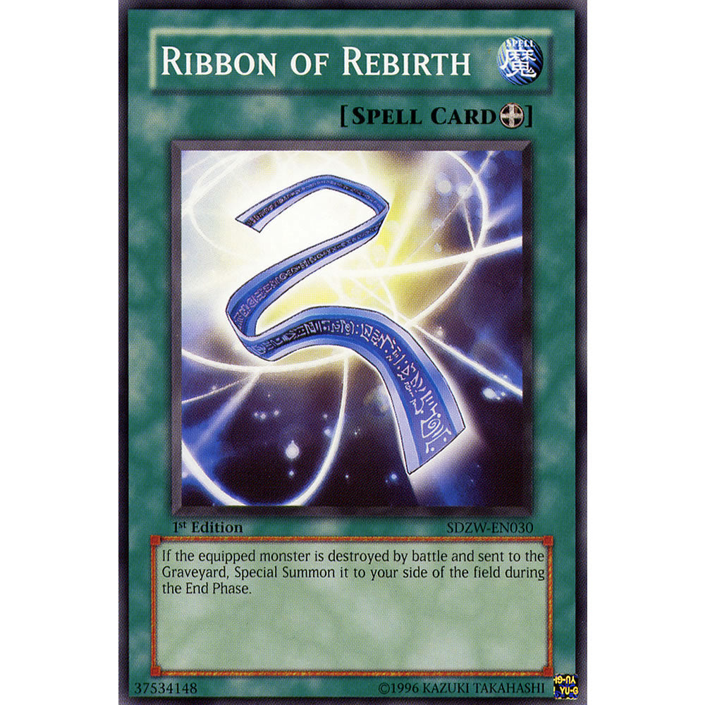 Ribbon of Rebirth SDZW-EN030 Yu-Gi-Oh! Card from the Zombie World Set