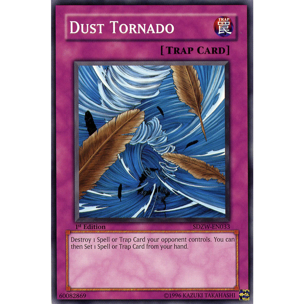 Dust Tornado SDZW-EN033 Yu-Gi-Oh! Card from the Zombie World Set