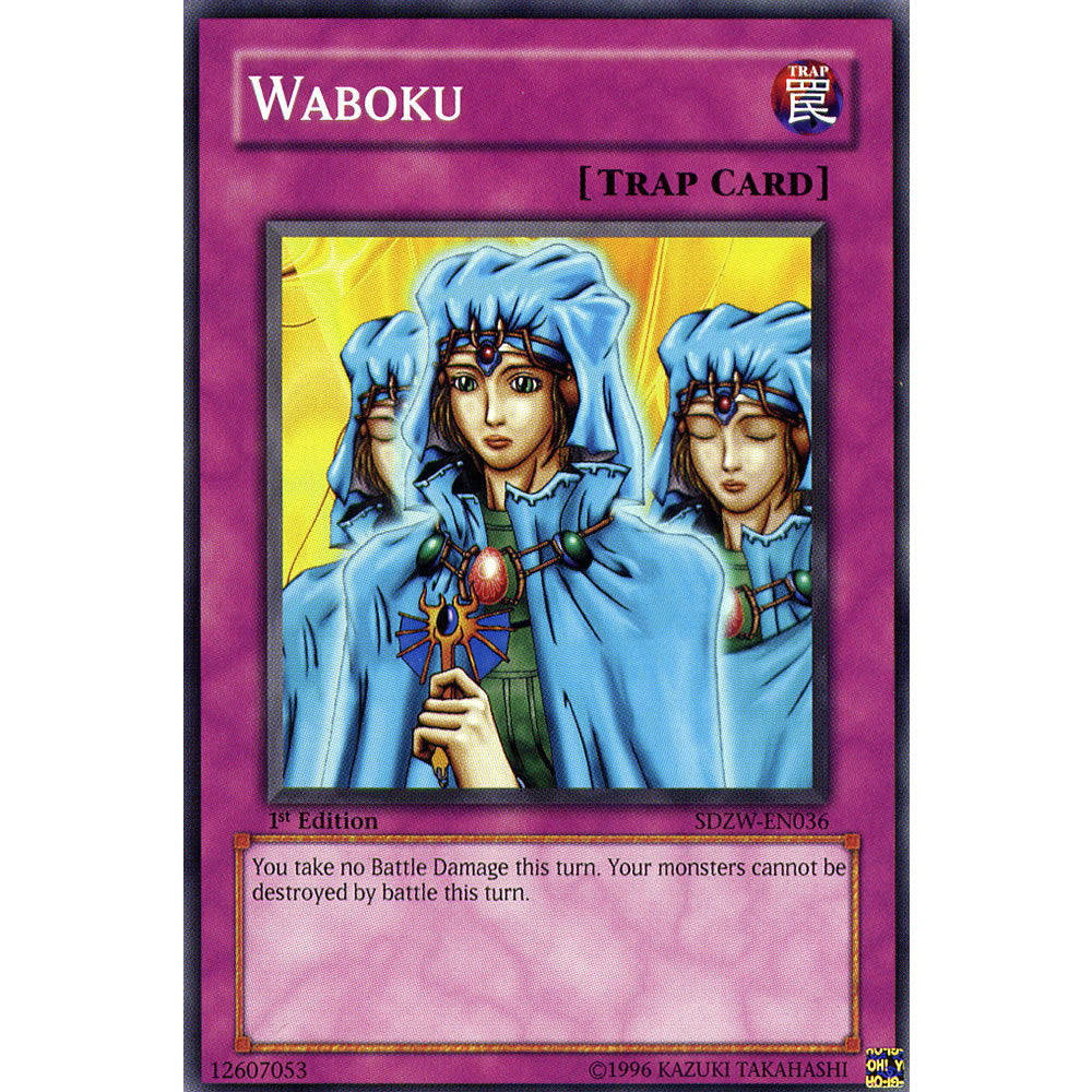 Waboku  SDZW-EN036 Yu-Gi-Oh! Card from the Zombie World Set