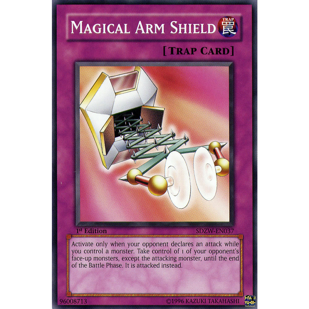 Magical Arm Shield SDZW-EN037 Yu-Gi-Oh! Card from the Zombie World Set