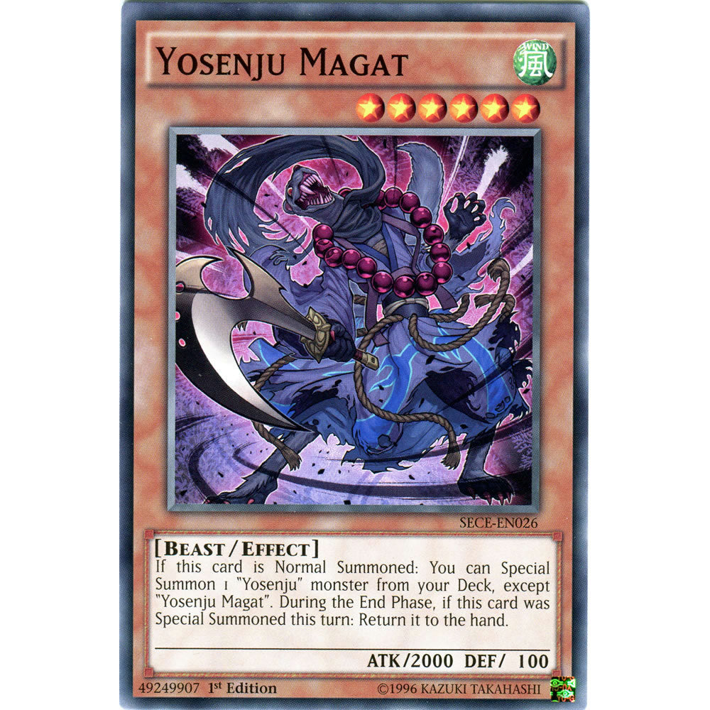 Yosenju Magat SECE-EN026 Yu-Gi-Oh! Card from the Secrets of Eternity Set