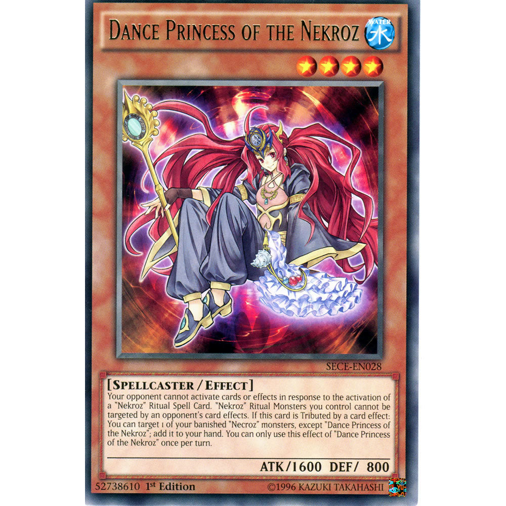 Dance Princess of the Nekroz SECE-EN028 Yu-Gi-Oh! Card from the Secrets of Eternity Set