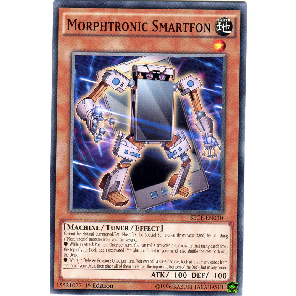 Morphtronic Smartfon SECE-EN030 Yu-Gi-Oh! Card from the Secrets of Eternity Set