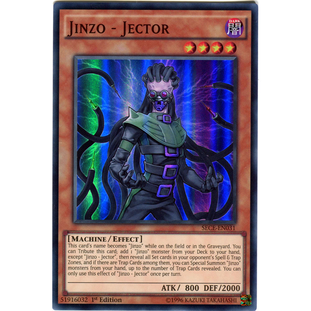 Jinzo - Jector SECE-EN031 Yu-Gi-Oh! Card from the Secrets of Eternity Set