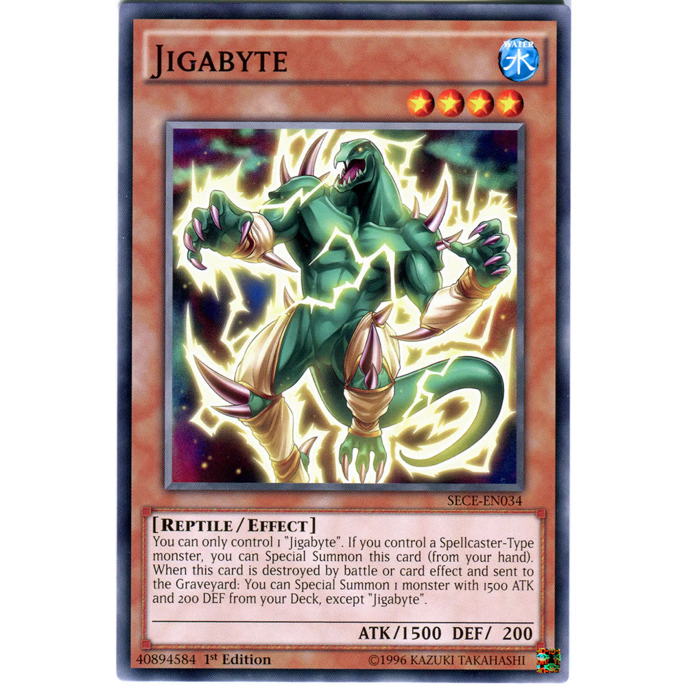 Jigabyte SECE-EN034 Yu-Gi-Oh! Card from the Secrets of Eternity Set