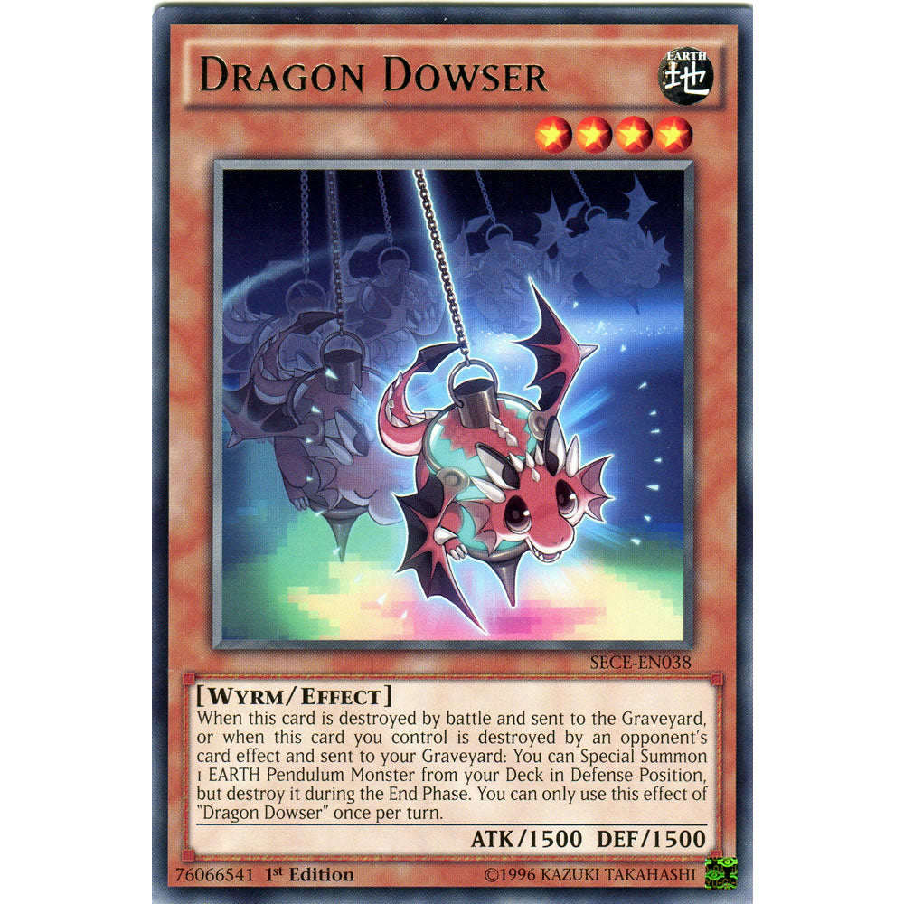 Dragon Dowser SECE-EN038 Yu-Gi-Oh! Card from the Secrets of Eternity Set