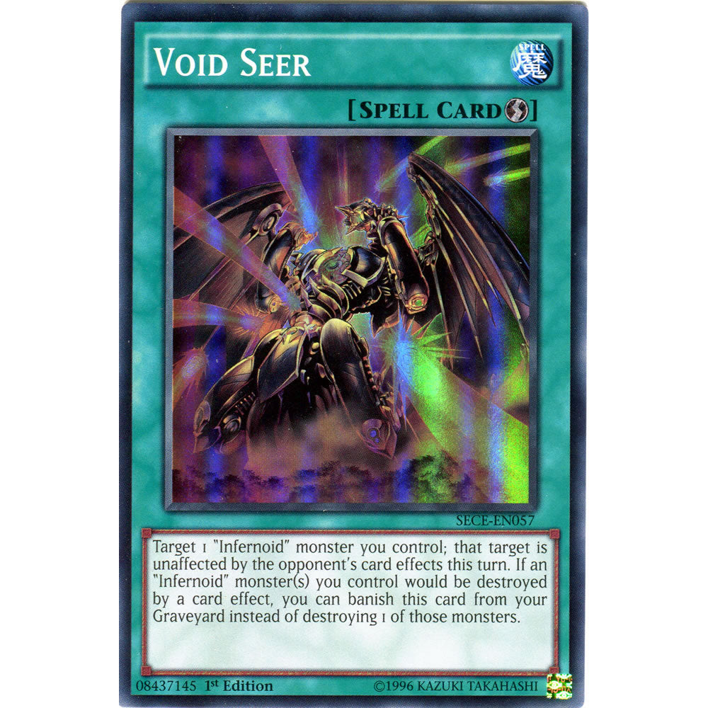 Void Seer SECE-EN057 Yu-Gi-Oh! Card from the Secrets of Eternity Set