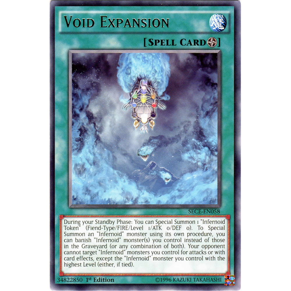 Void Expansion SECE-EN058 Yu-Gi-Oh! Card from the Secrets of Eternity Set