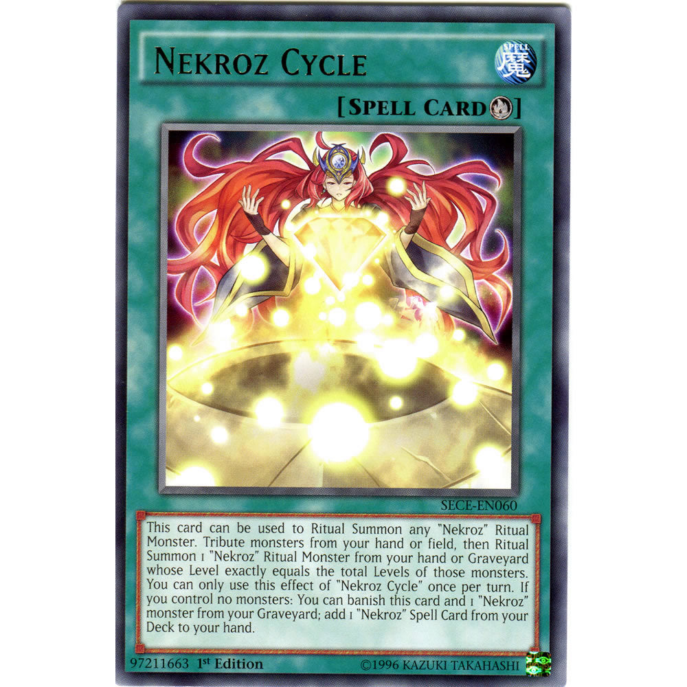 Nekroz Cycle SECE-EN060 Yu-Gi-Oh! Card from the Secrets of Eternity Set