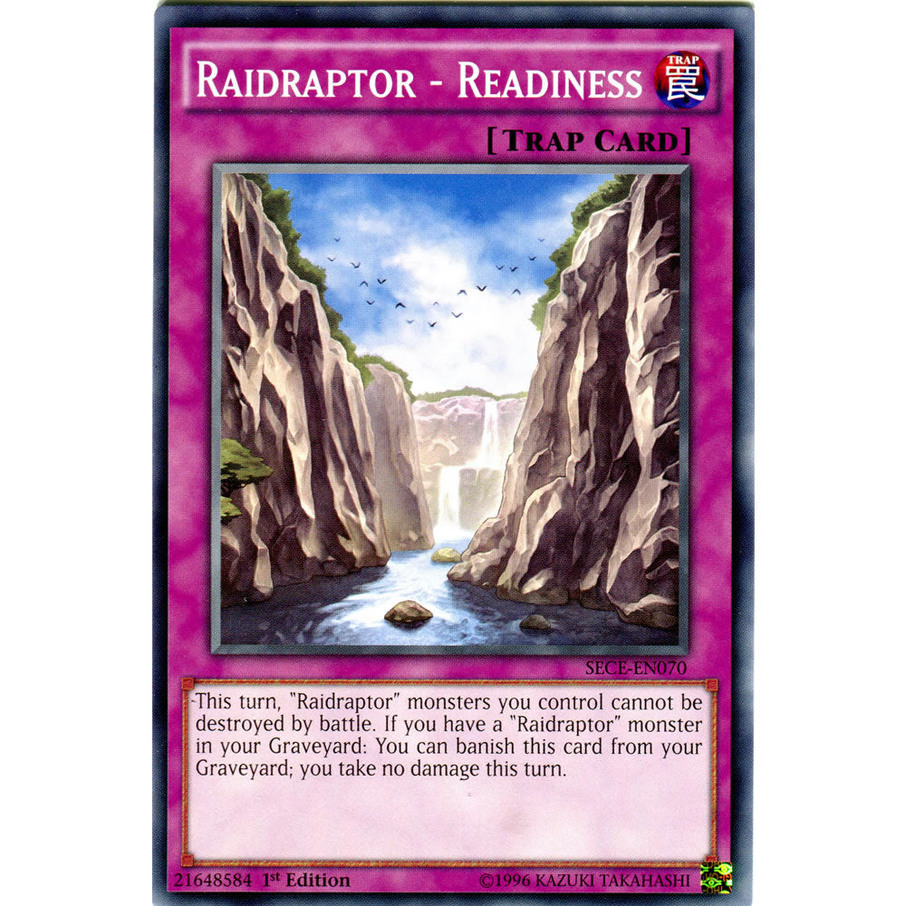Raidraptor - Readiness SECE-EN070 Yu-Gi-Oh! Card from the Secrets of Eternity Set