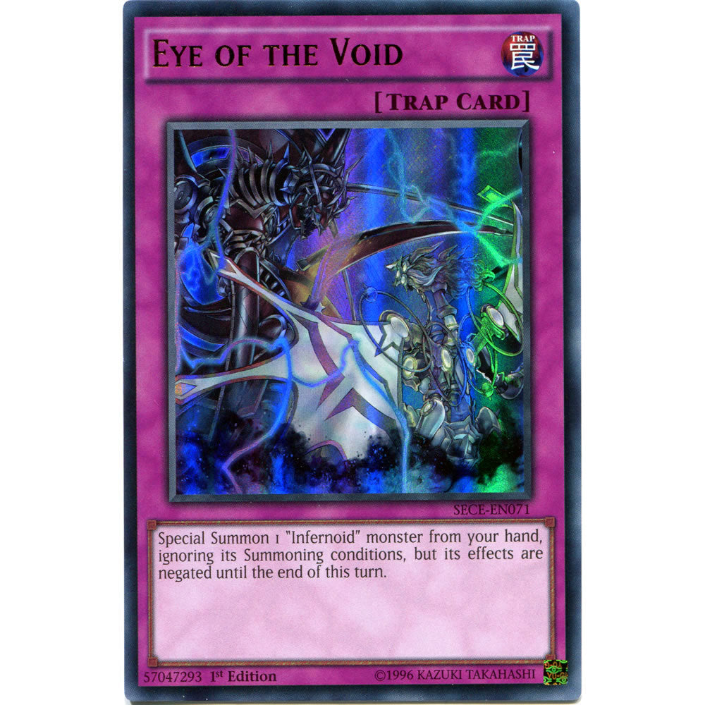 Eye of the Void SECE-EN071 Yu-Gi-Oh! Card from the Secrets of Eternity Set