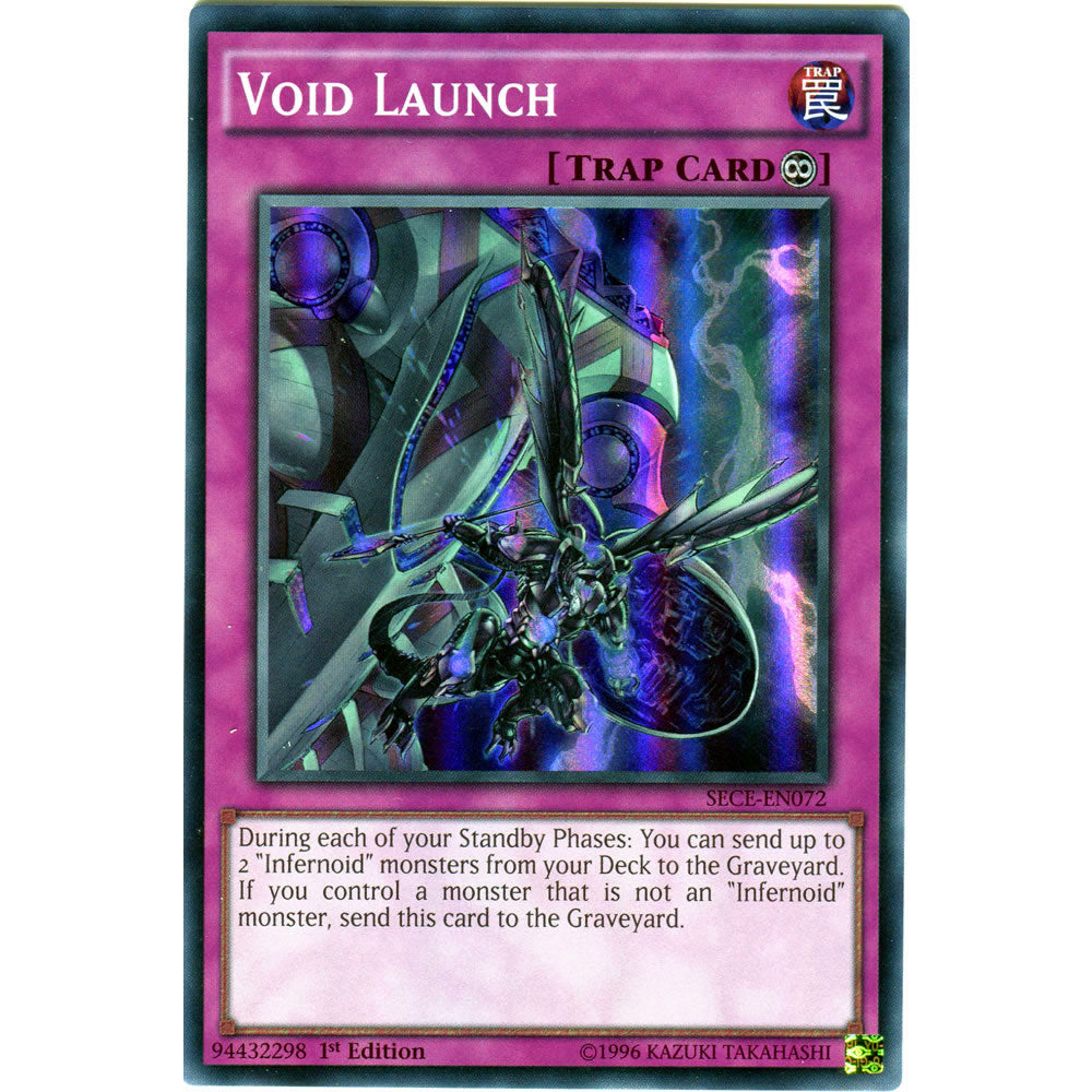 Void Launch SECE-EN072 Yu-Gi-Oh! Card from the Secrets of Eternity Set